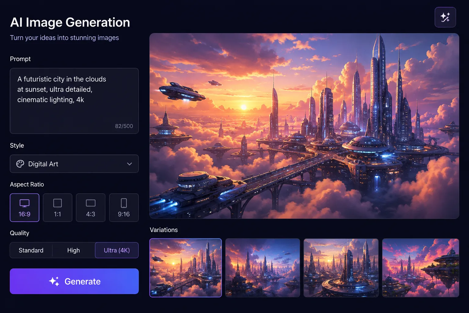 AI IMAGE GENERATOR