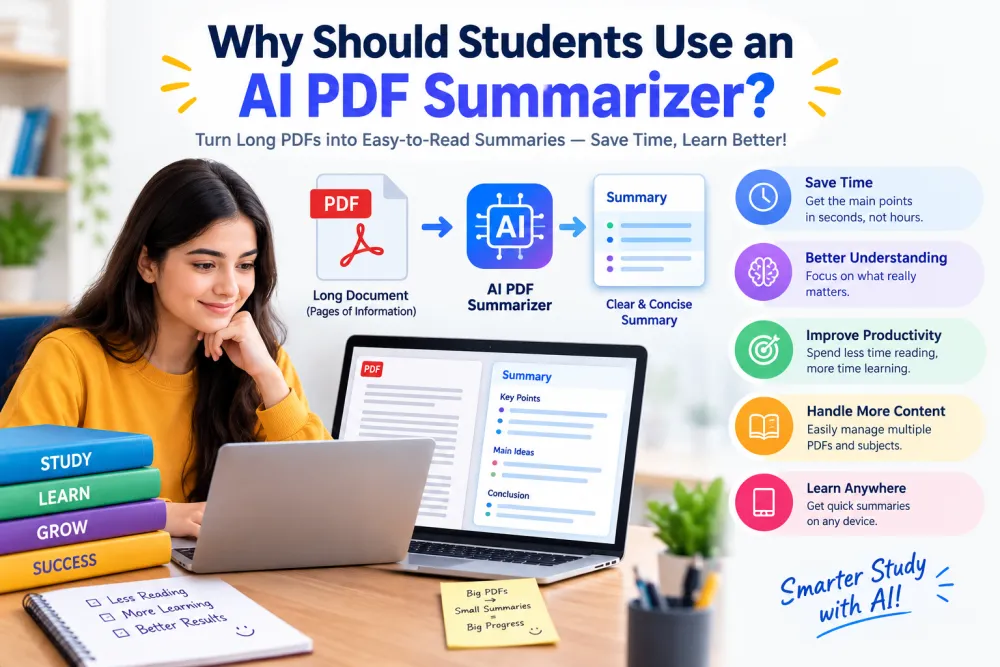 free AI PDF summarizer for students