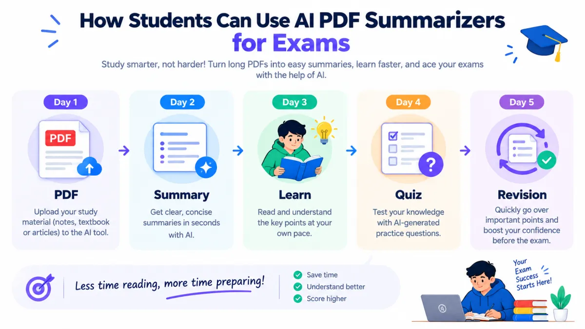 free AI PDF summarizer for students